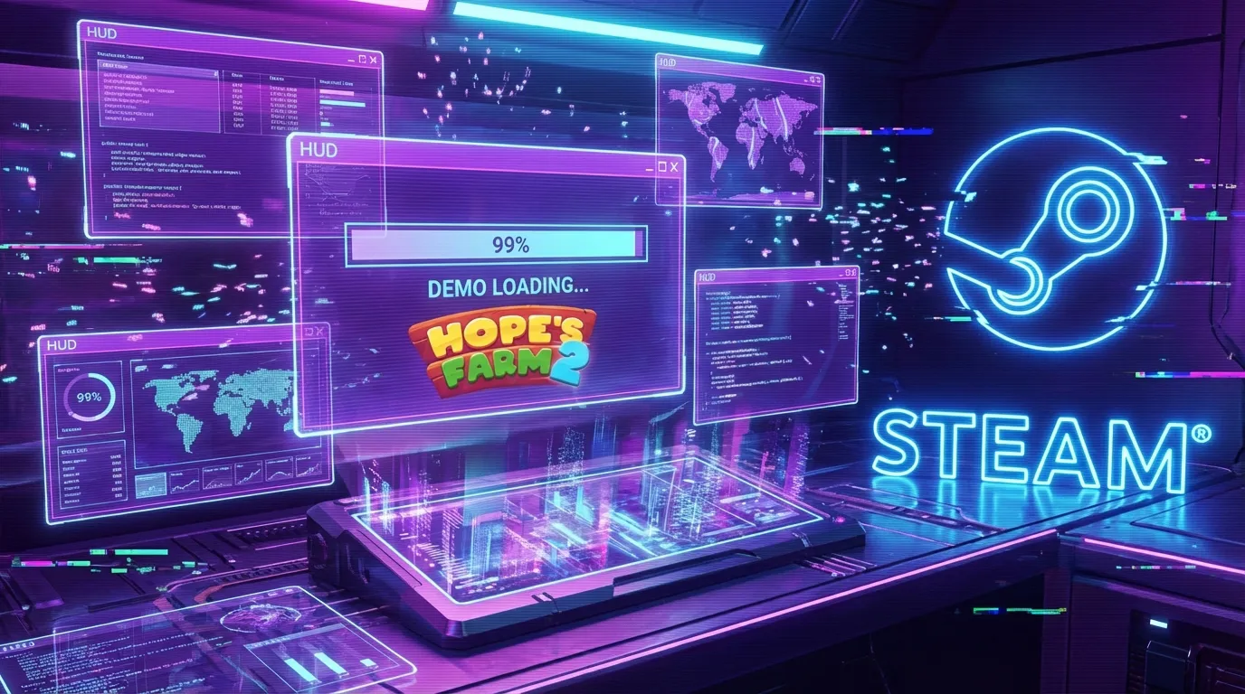 Hope's Farm 2 is at Steam Next Fest! Add it to your wishlist now!