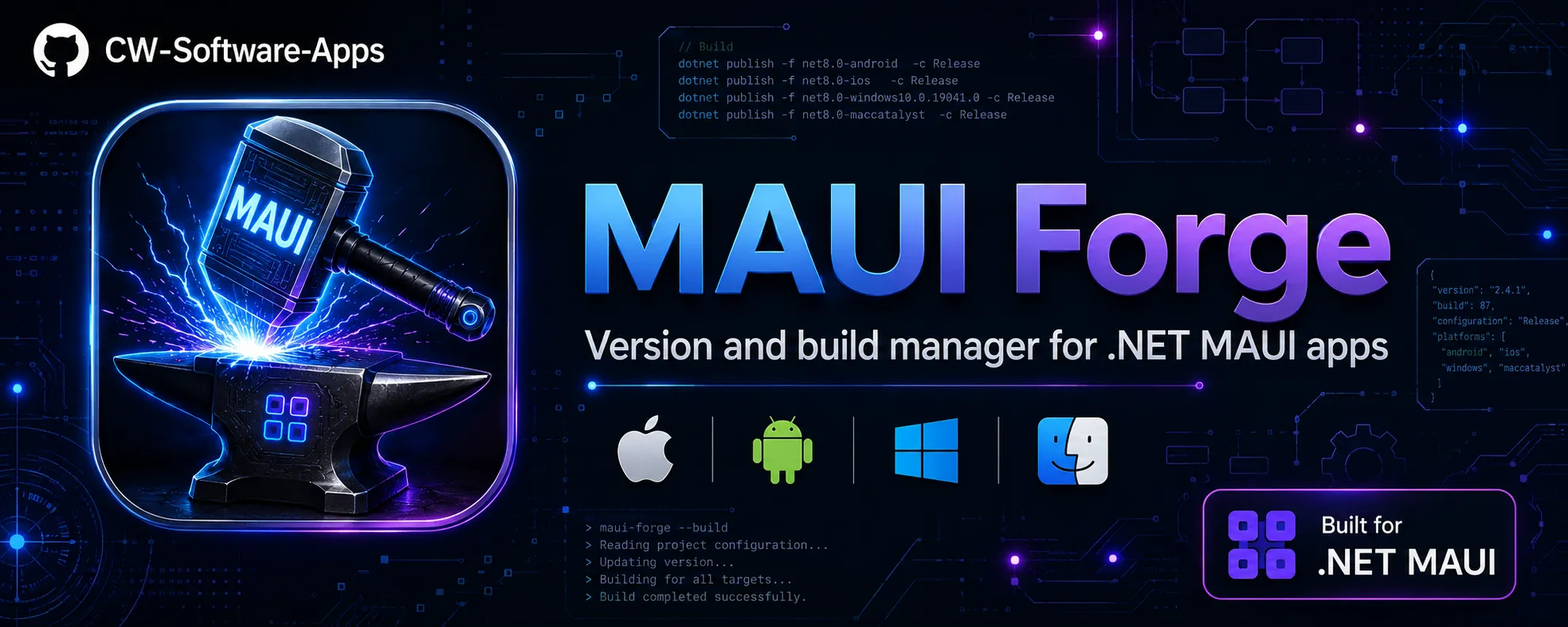 MAUI Forge — My second open source project, and why it exists